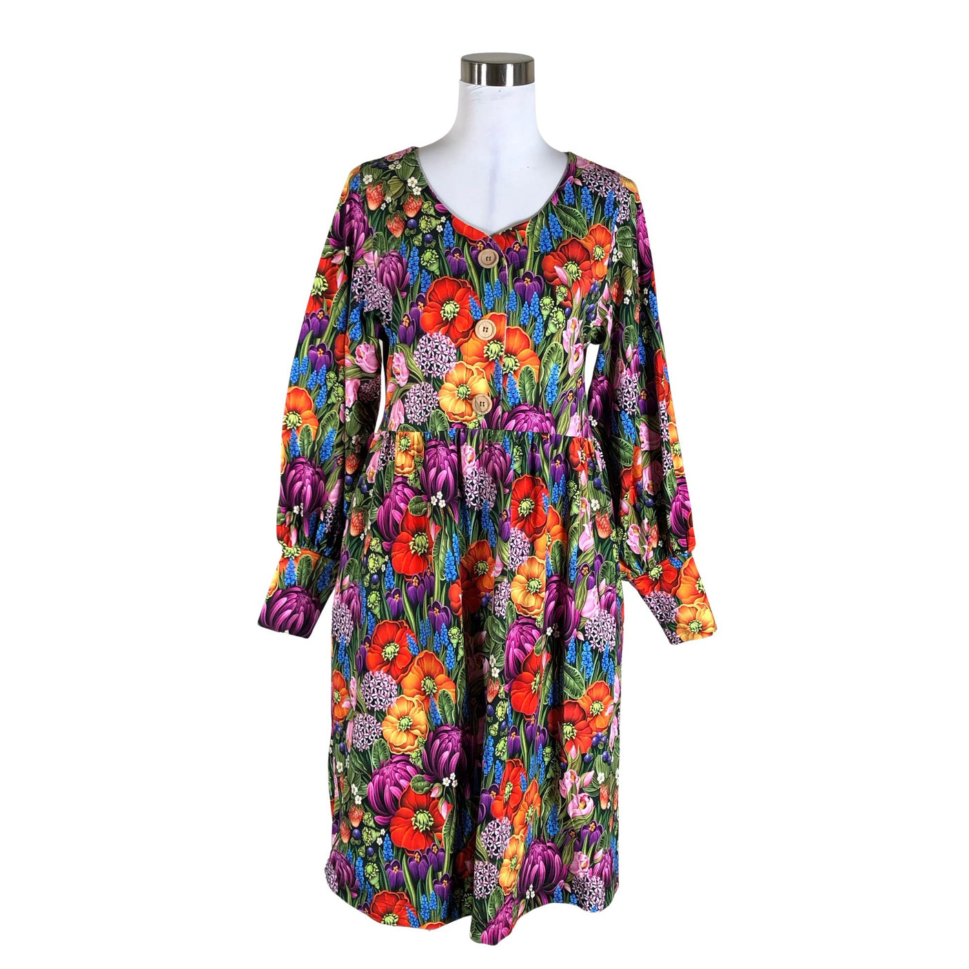 Naisten Design by Kieto - Trikoomekko, koko 38 - Vihreä (1)