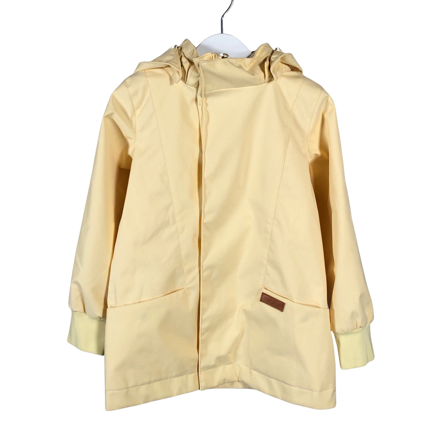 Unisex Gugguu - Välikausitakki, koko 104 - 110 - Keltainen (1)