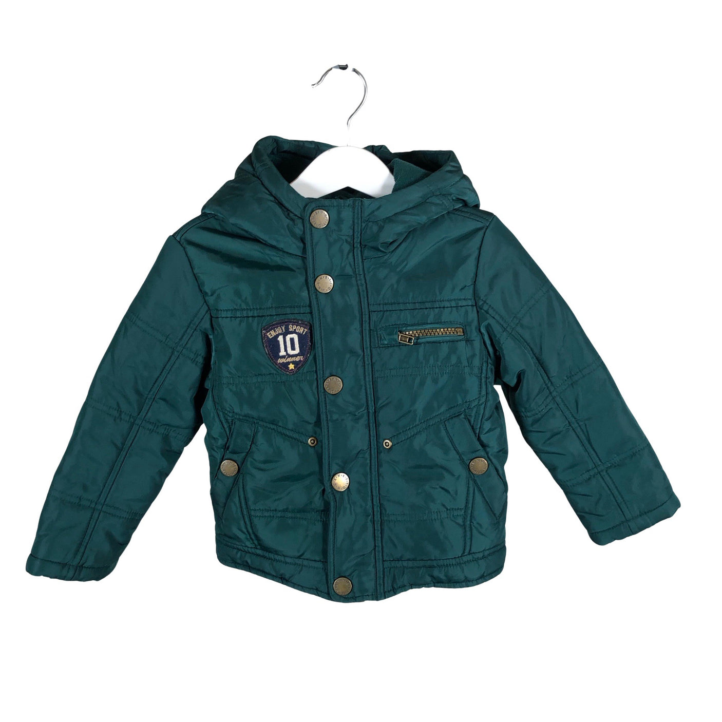 Unisex Benetton - Toppatakki, koko 86 - 92 - Vihreä (1)