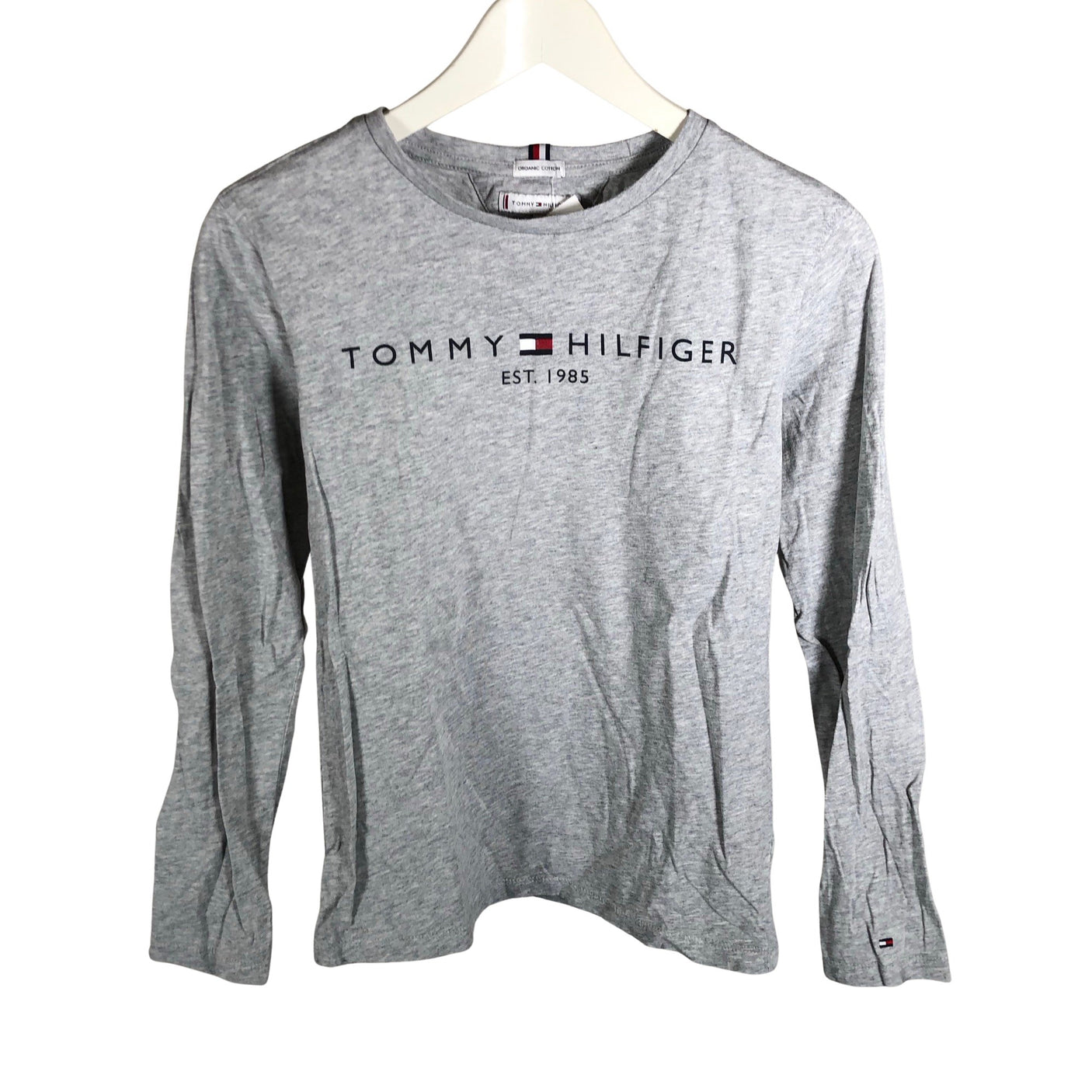 Unisex Tommy Hilfiger - Trikoopaita, koko 158 - 164 - Harmaa (1)