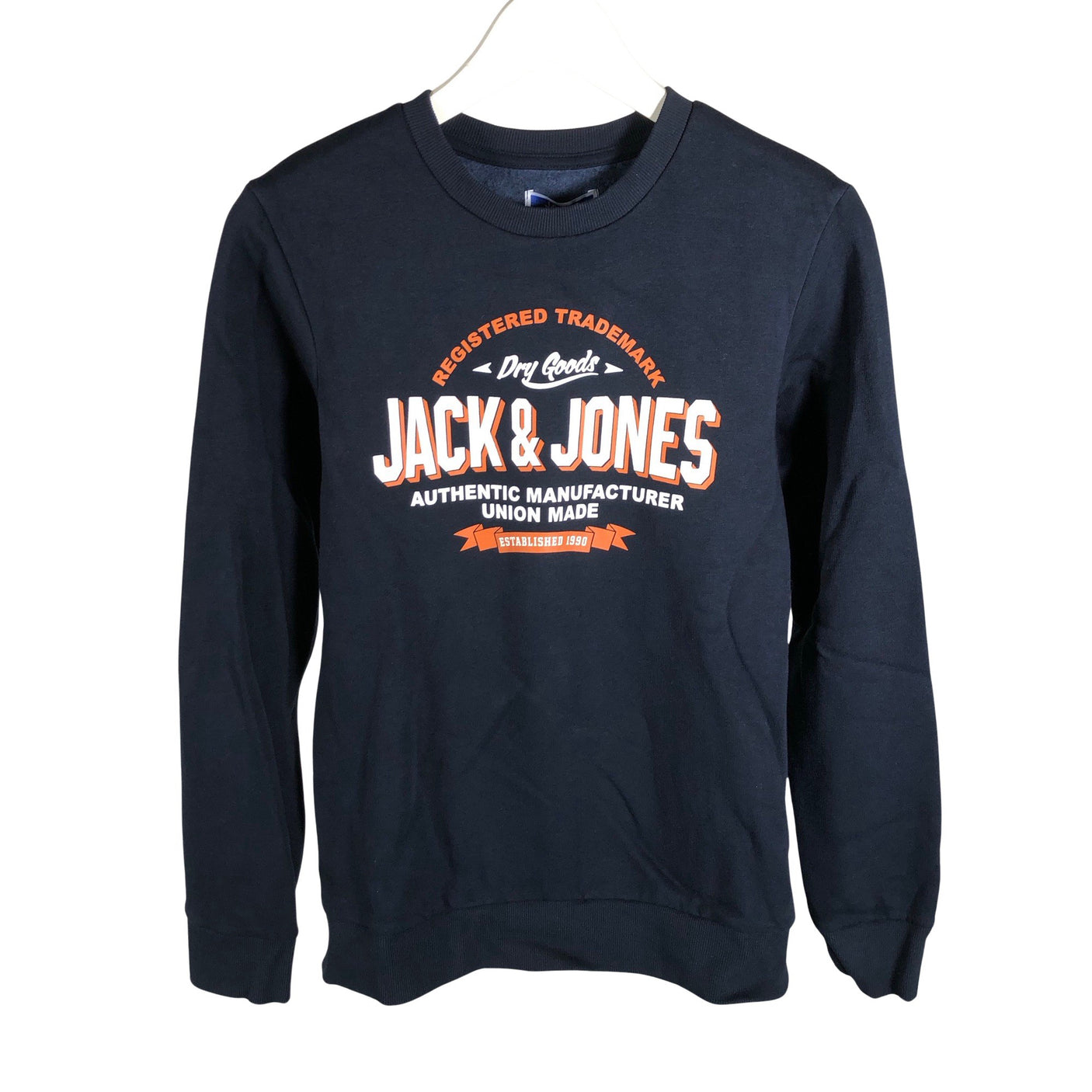 Poikien Jack & Jones - Collegepaita, koko 158 - 164 - Sininen (1)