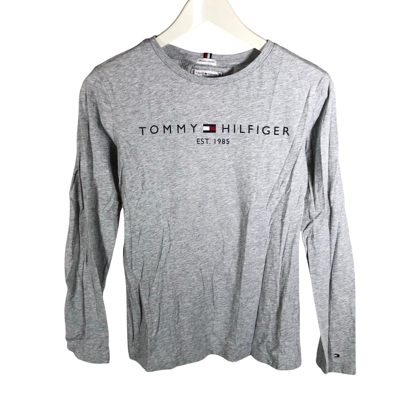 Unisex Tommy Hilfiger - Trikoopaita, koko 158 - 164 - Harmaa (1)