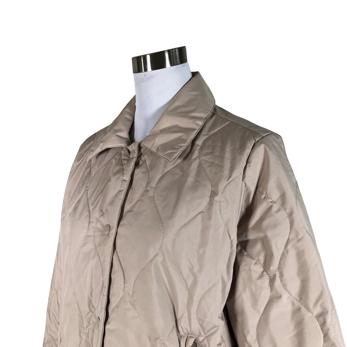 Naisten Makia - Kevyttoppatakki, koko 38 - Beige (3)