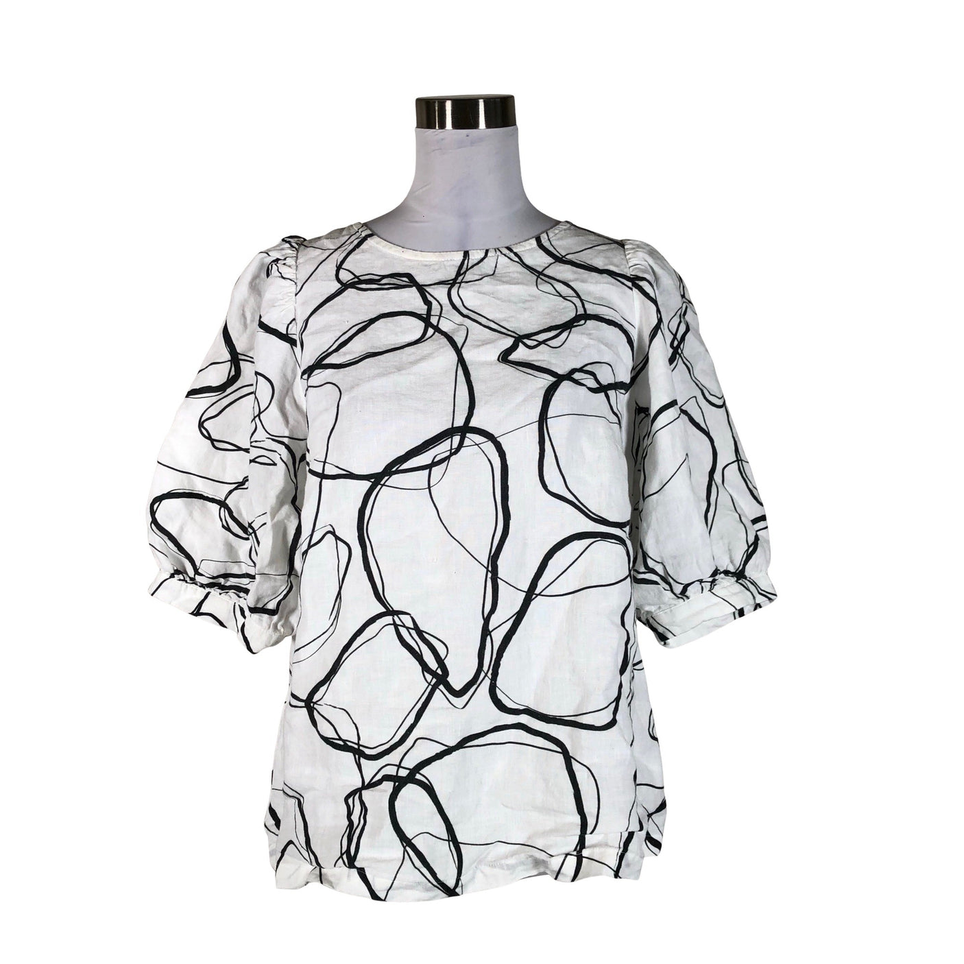 Naisten Cuosi - Lyhythihainen pusero, koko 40 - Valkoinen (1)