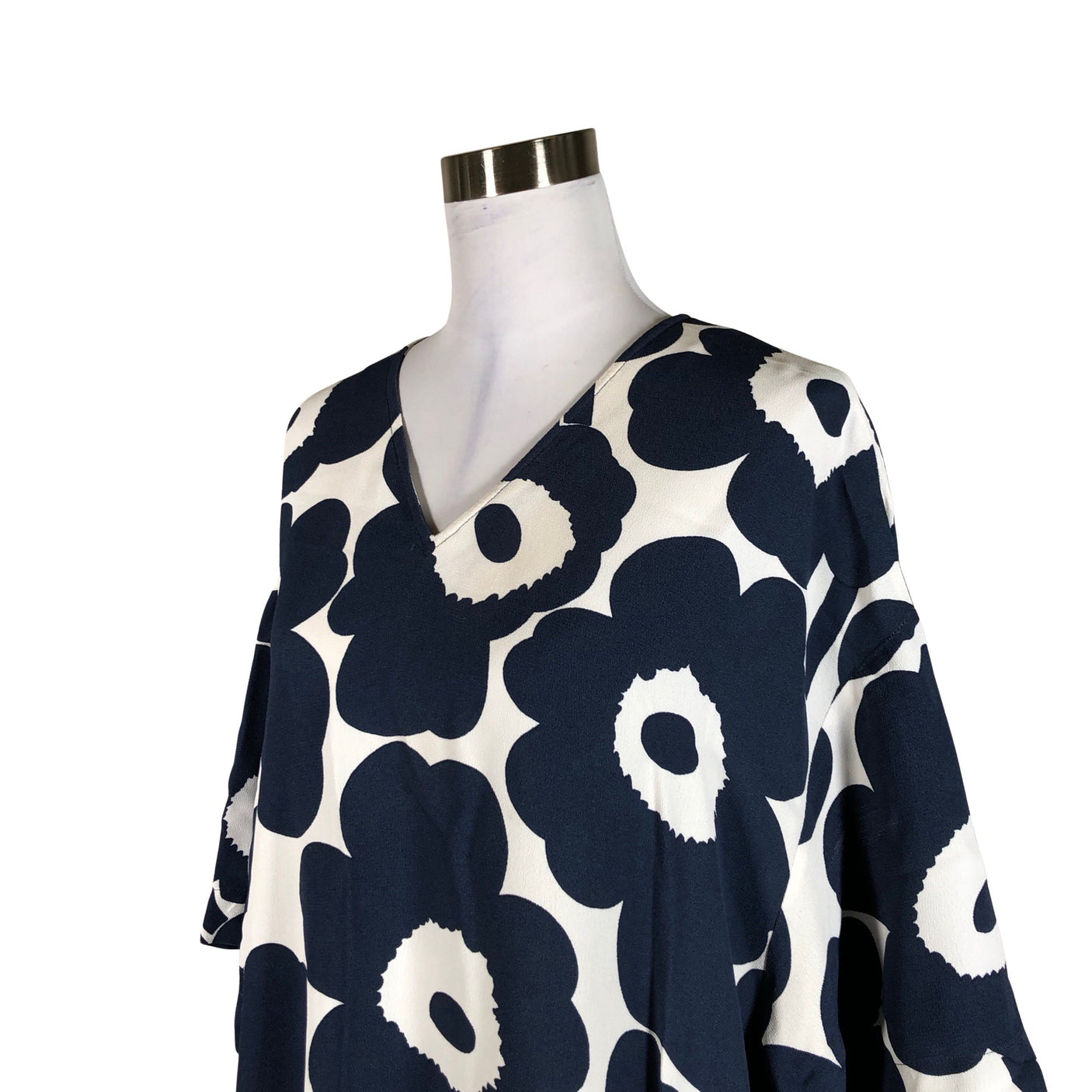 Naisten Marimekko - Sifonkimekko, koko 36 - Valkoinen (3)