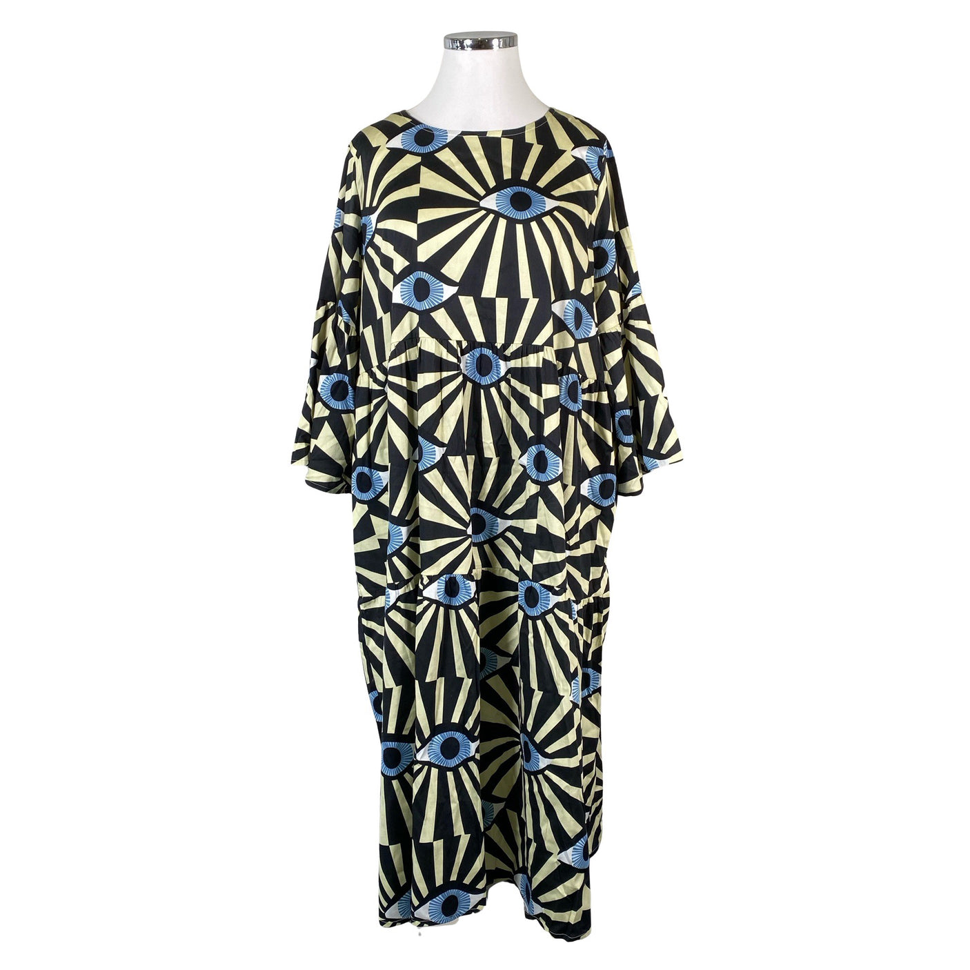 Naisten Vimma - Kangasmekko, koko 44 - Keltainen (1)