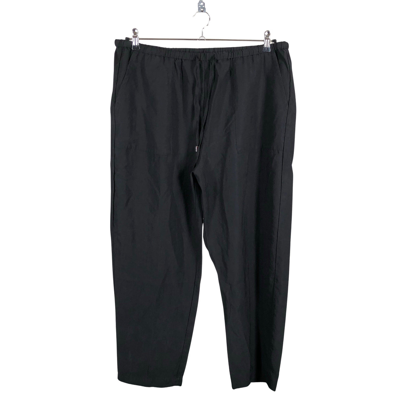 Naisten Marks&Spencer - Kangashousut, koko 46 - Musta (1)