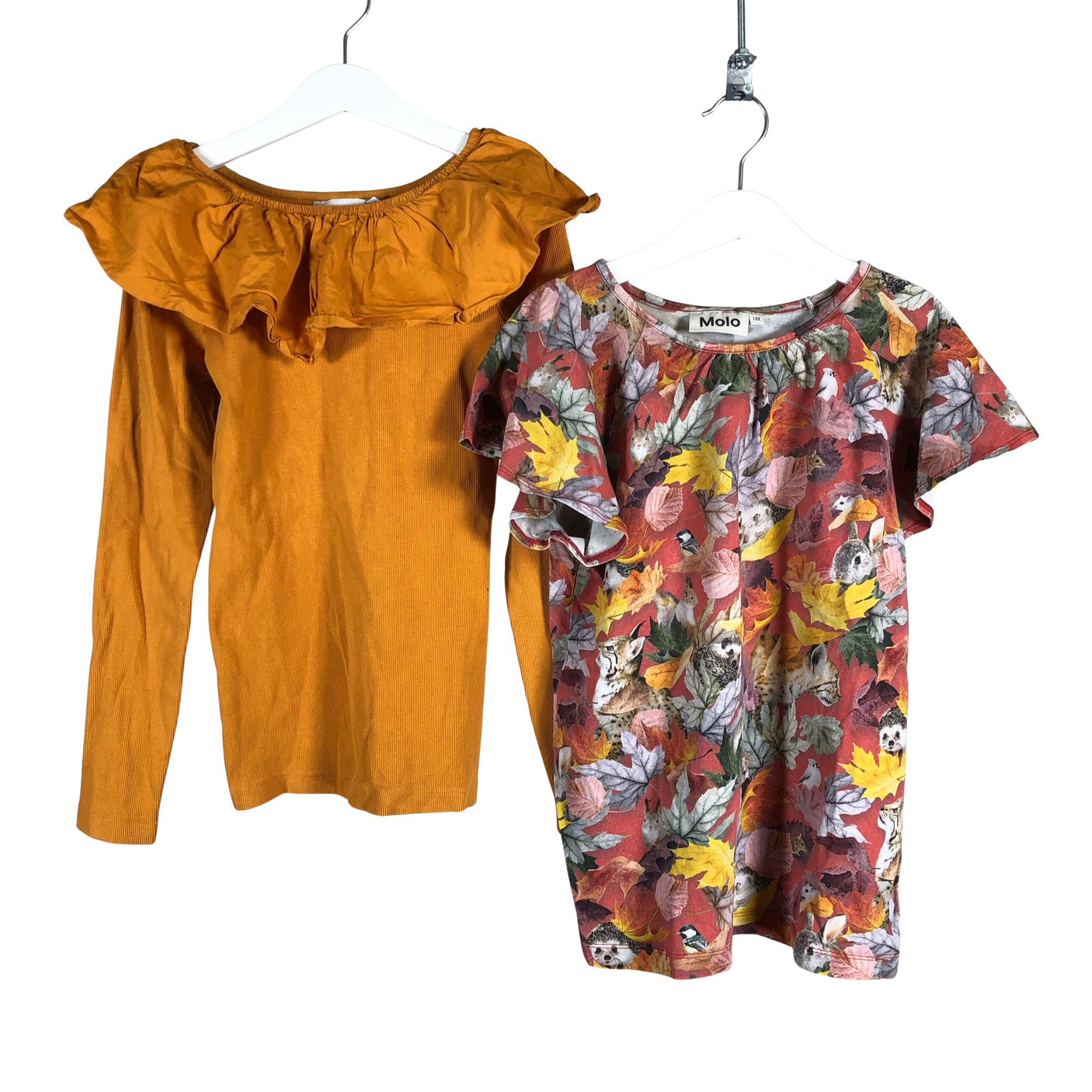 Tyttöjen Molo Kids - Trikoopaita, koko 146 - 152 - Keltainen (1)
