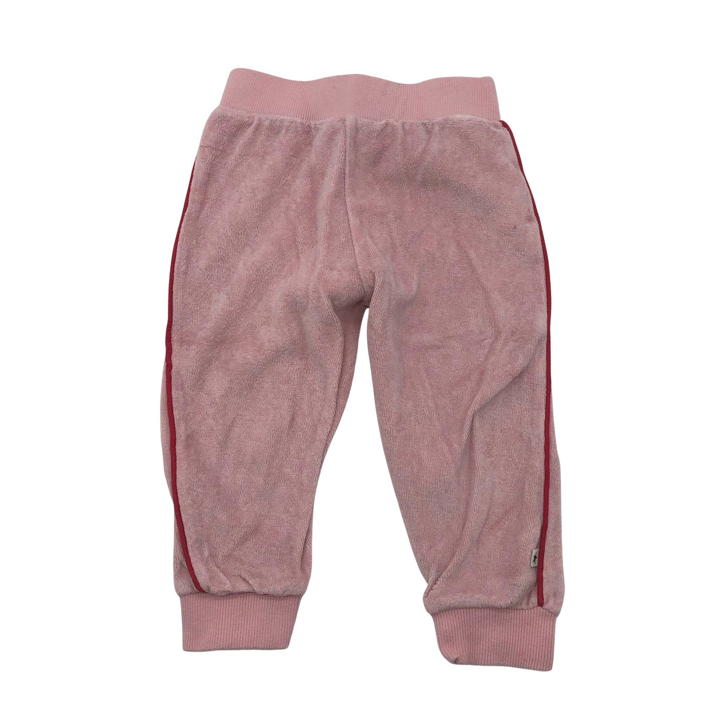 Tyttöjen Molo Kids - Collegehousut, koko 80 - 86 - Vaaleanpunainen (1)