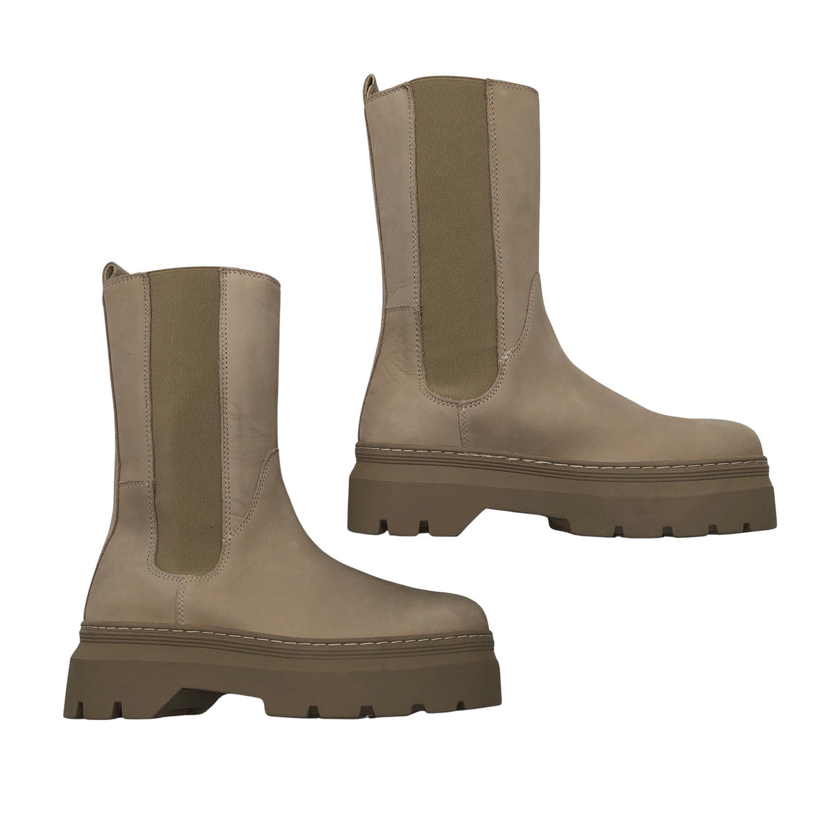 Naisten Pavement - Saappaat, koko 36 - Beige (1)
