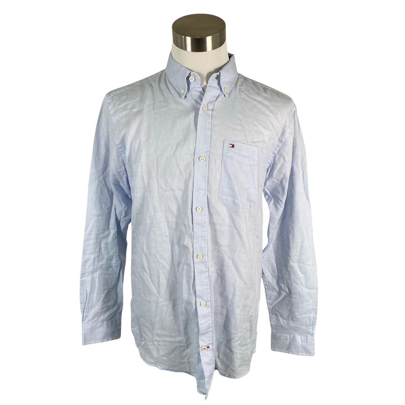 Miesten Tommy Hilfiger - Kauluspaita, koko XL - Vaaleansininen (1)