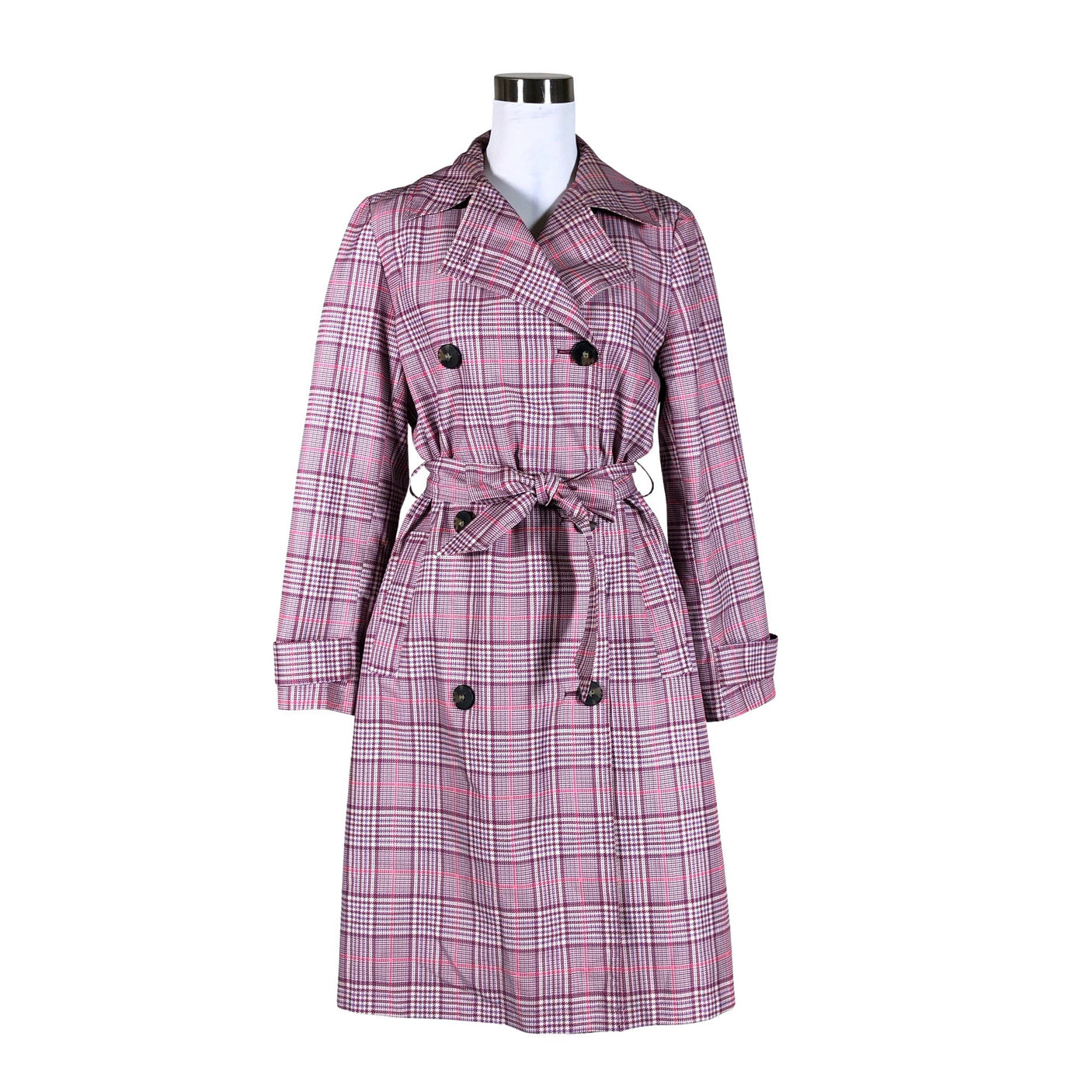 Naisten Marks&Spencer - Trenssitakki, koko 38 - Violetti (1)