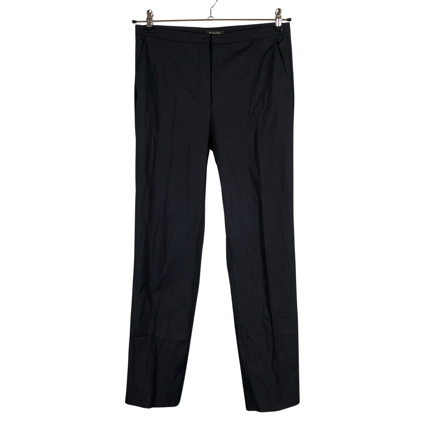Naisten Massimo Dutti - Suorat housut, koko 38 - Musta (1)