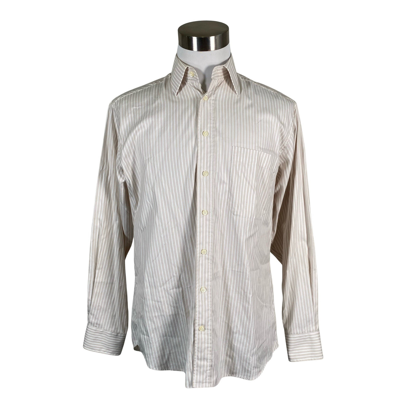 Miesten Stockmann 1862 - Kauluspaita, koko M - Beige (1)