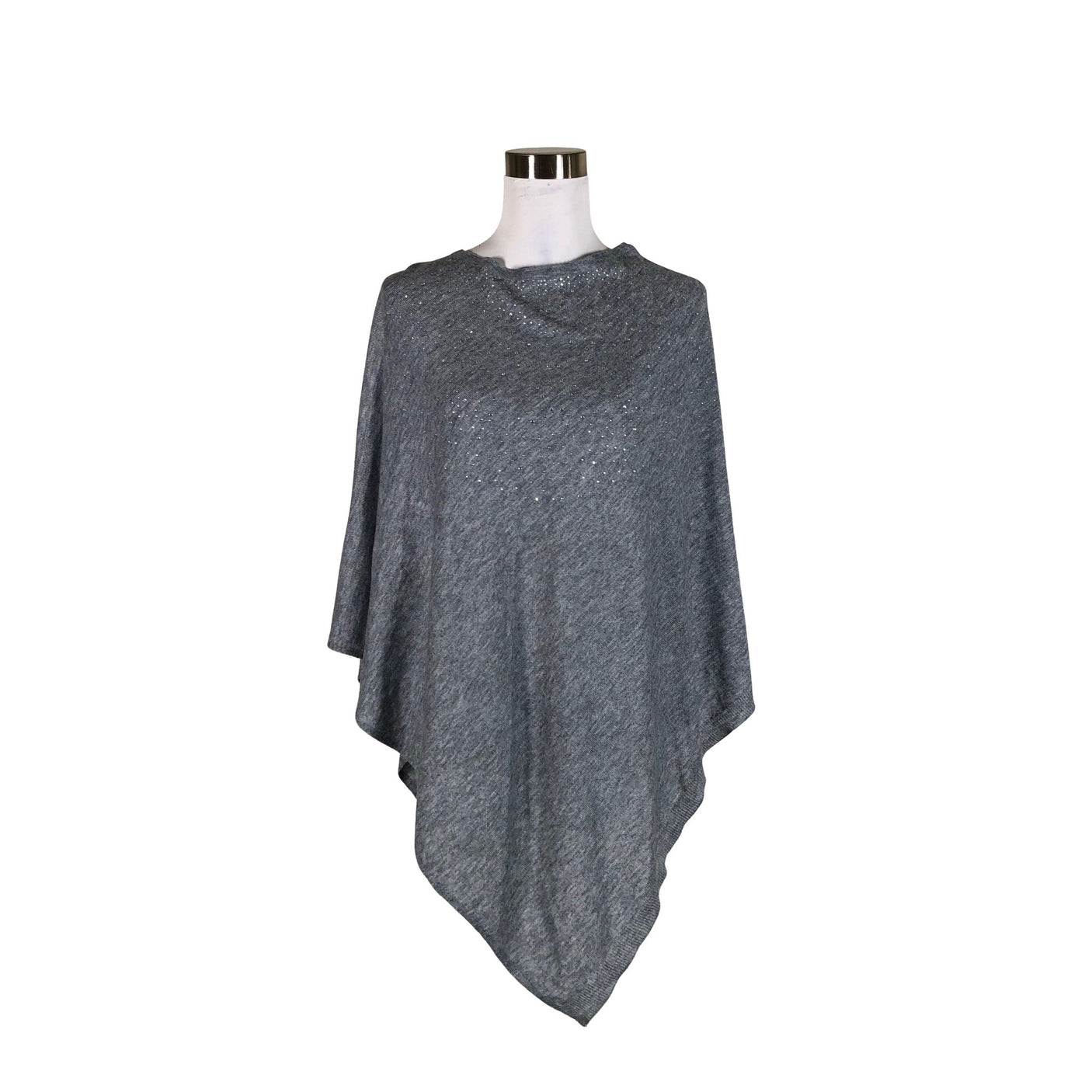 Naisten Lasessor - Poncho, koko 38 - Harmaa (1)
