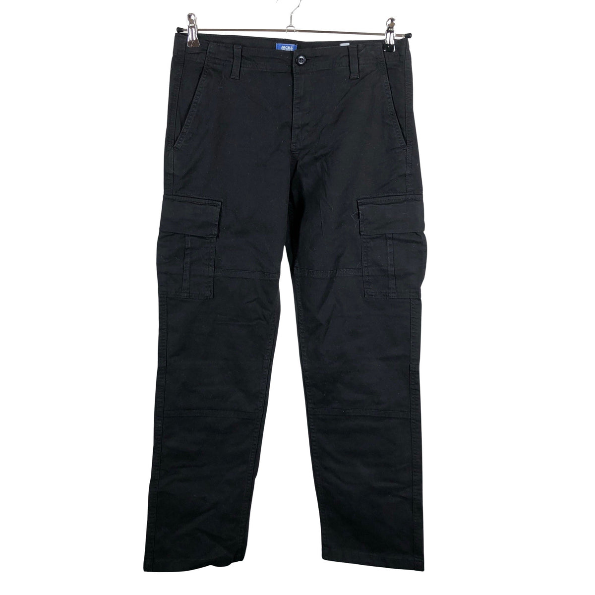 Poikien Jack & Jones - Cargohousut, koko 164 - 170 - Musta (1)