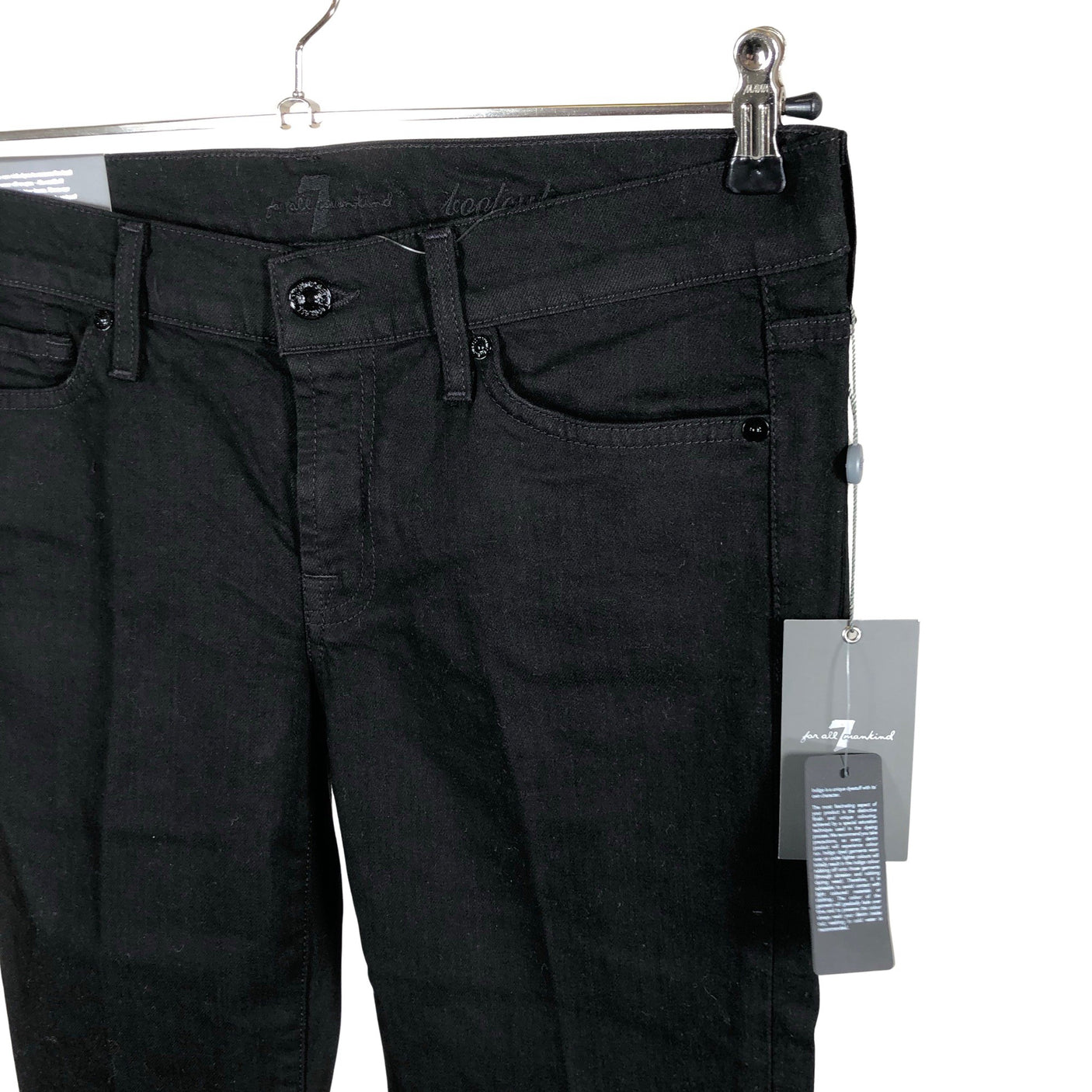 Naisten 7 for all mankind - Farkut, koko W30 - Musta (3)