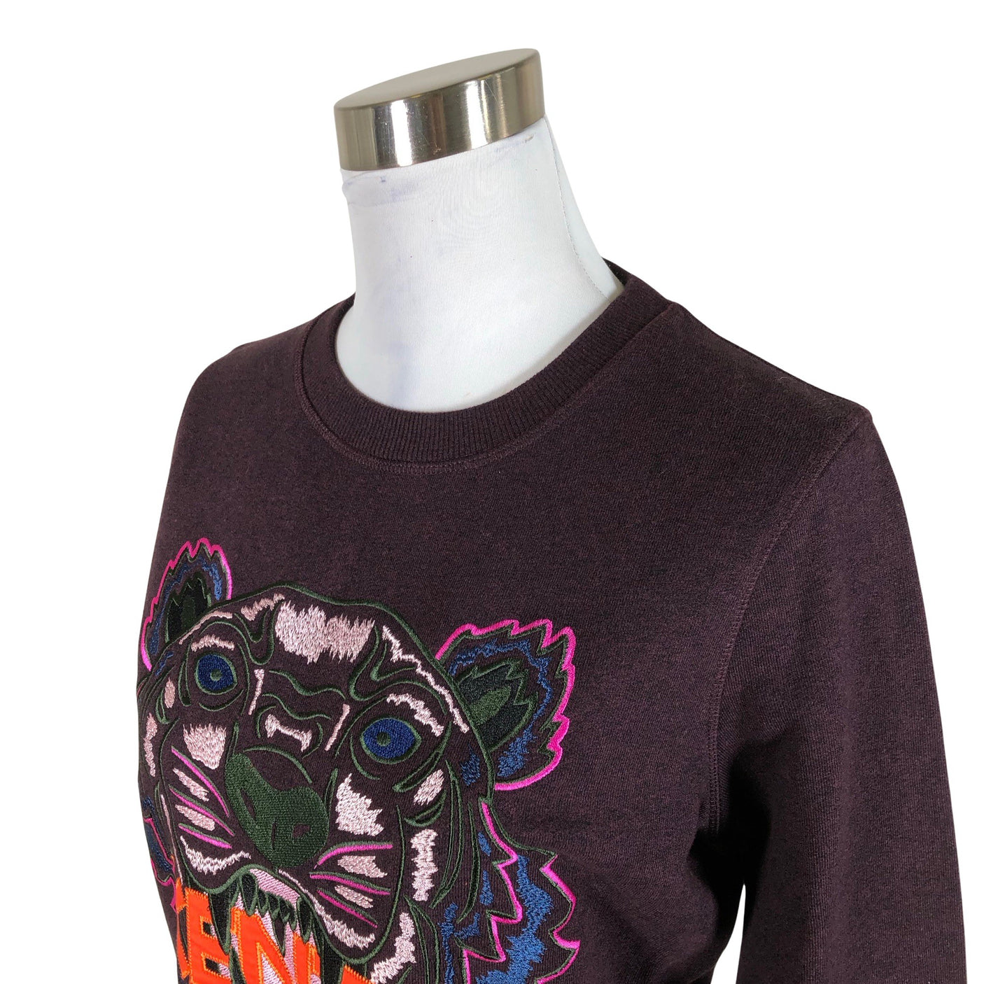 Naisten Kenzo - Collegepaita, koko 38 - Viininpunainen (3)