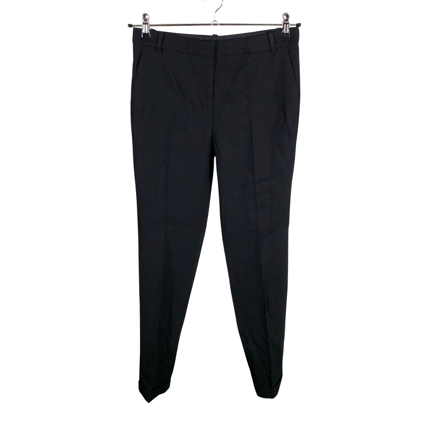 Naisten Massimo Dutti - Suorat housut, koko 38 - Musta (1)