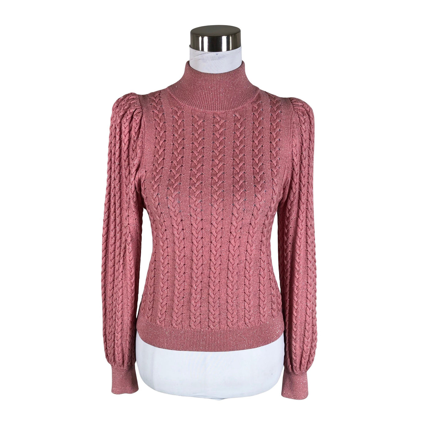 Naisten Alice + Olivia - Neulepaita, koko 34 - Vaaleanpunainen (1)