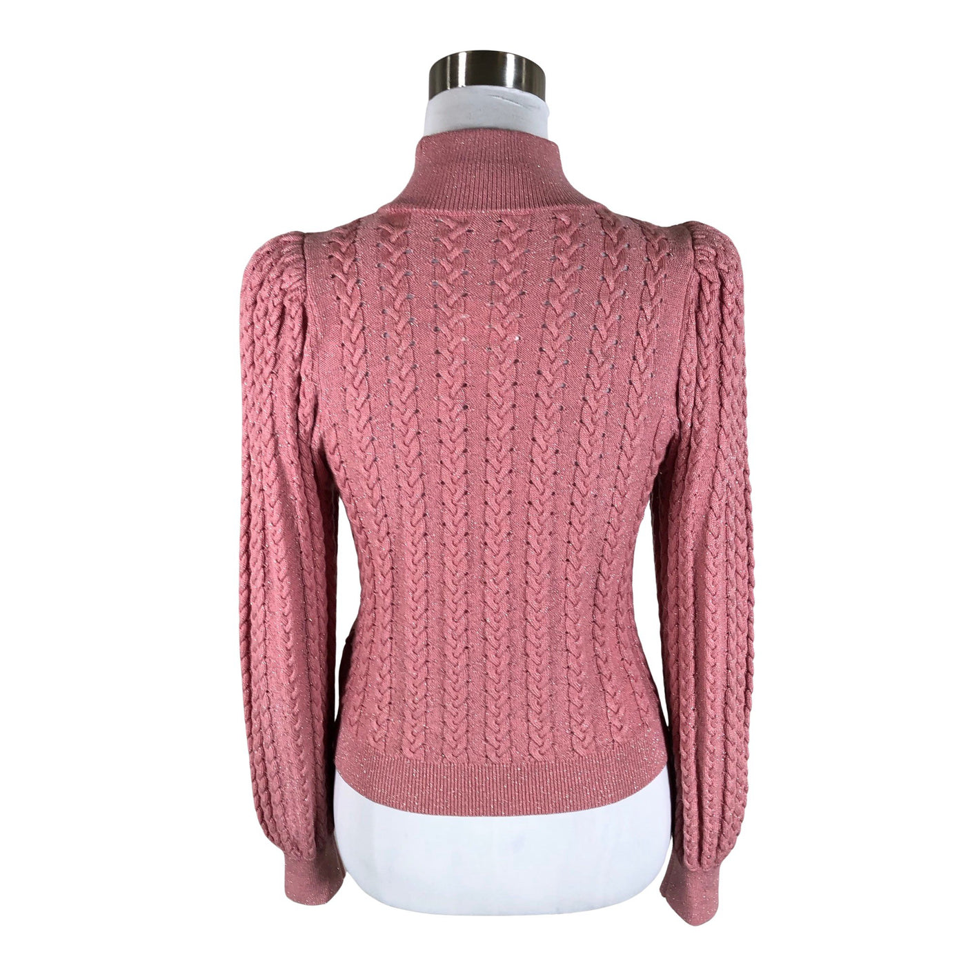 Naisten Alice + Olivia - Neulepaita, koko 34 - Vaaleanpunainen (2)