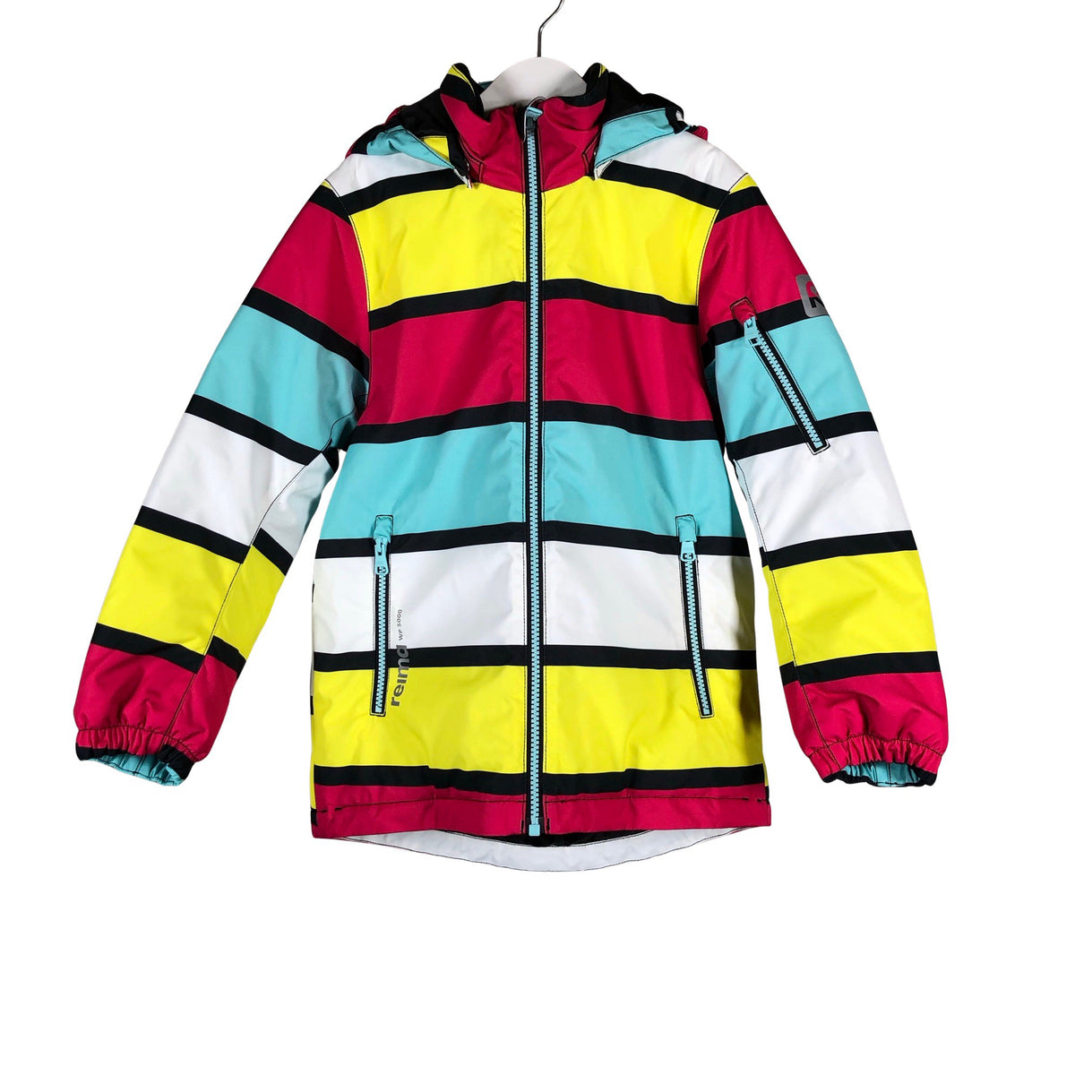 Unisex Reima - Toppatakki, koko 122 - 128 - Keltainen (1)