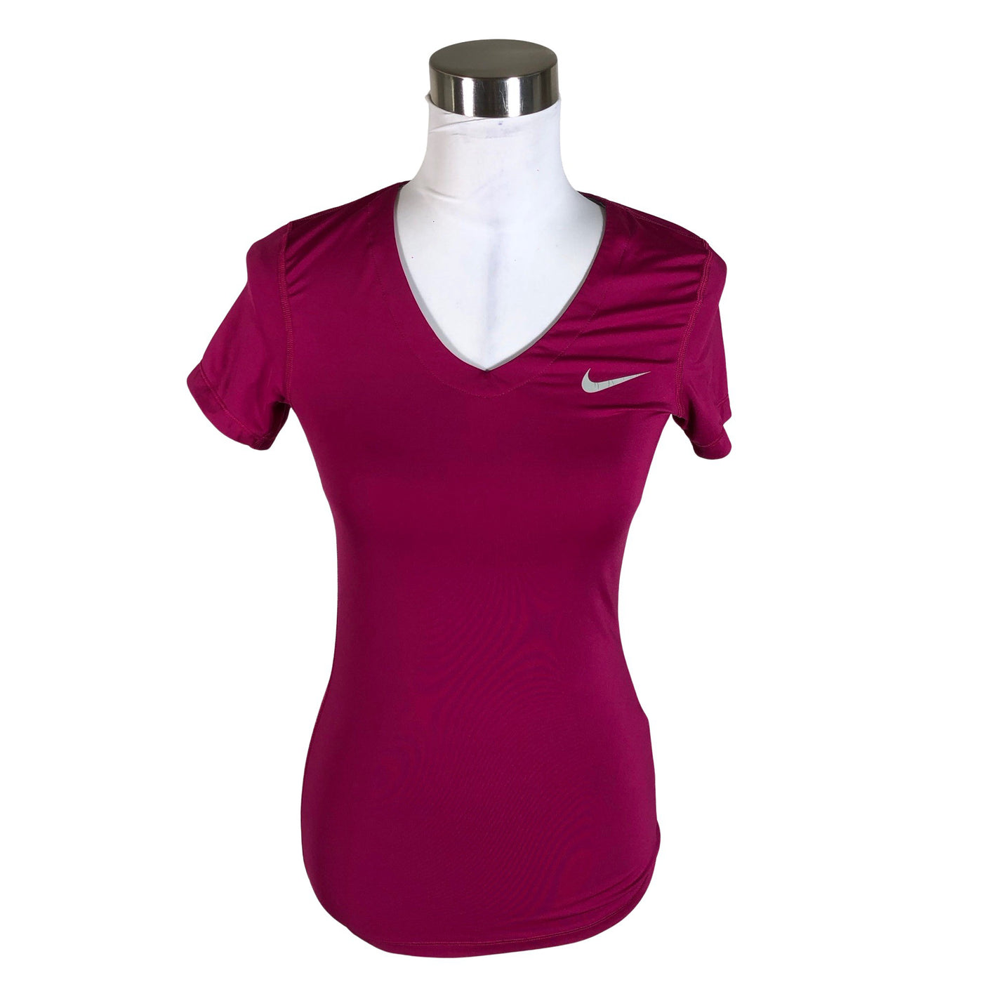Naisten Nike - Urheilupaita, lyhyet hihat, koko 36 - Pinkki (1)