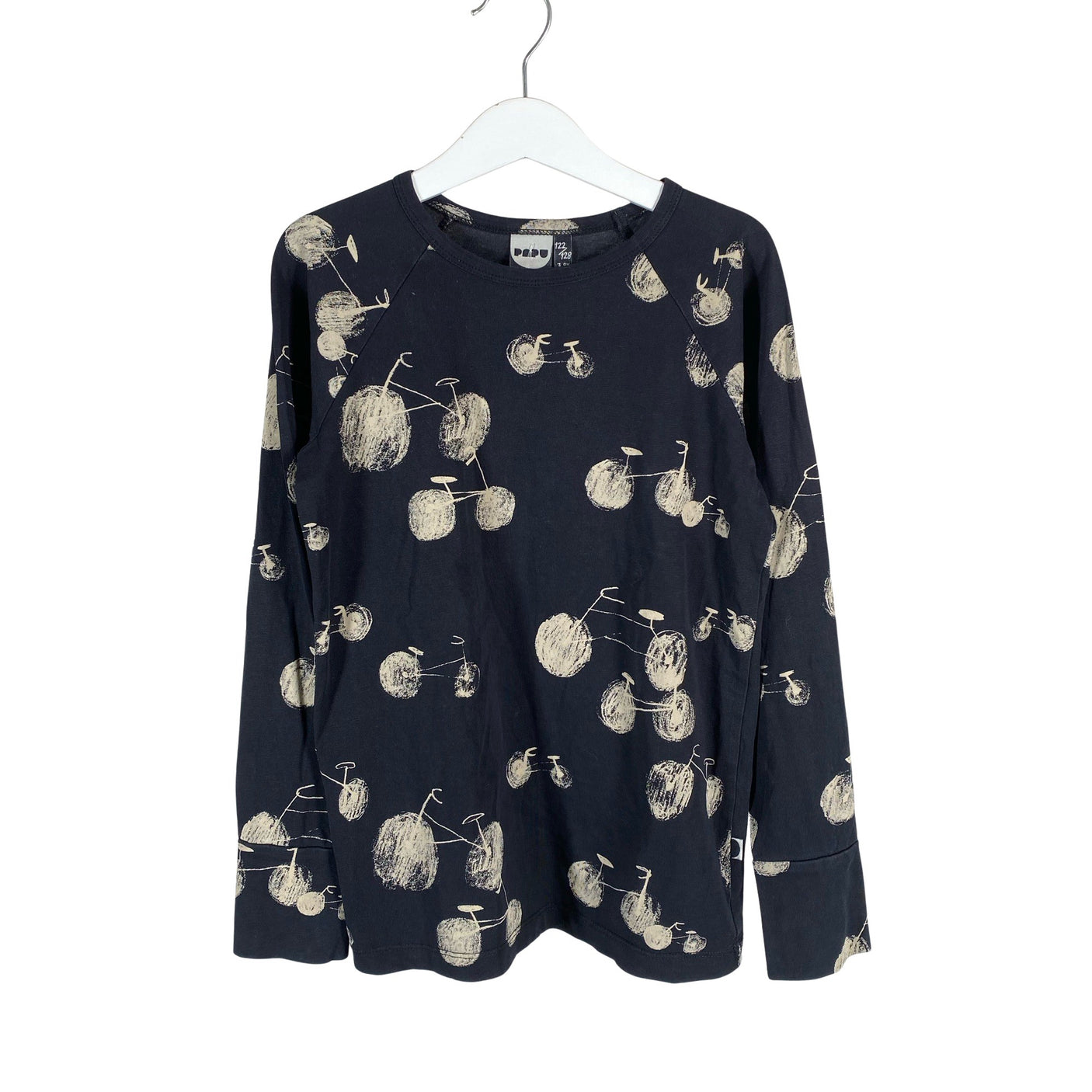 Unisex Papu - Trikoopaita, koko 122 - 128 - Musta (1)
