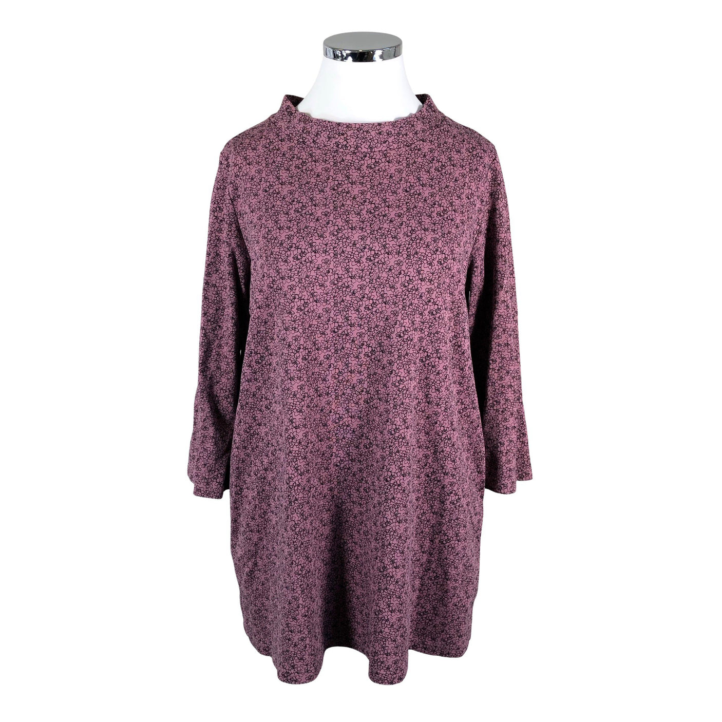 Naisten Nanso - Trikoomekko, koko 48 - Violetti (1)