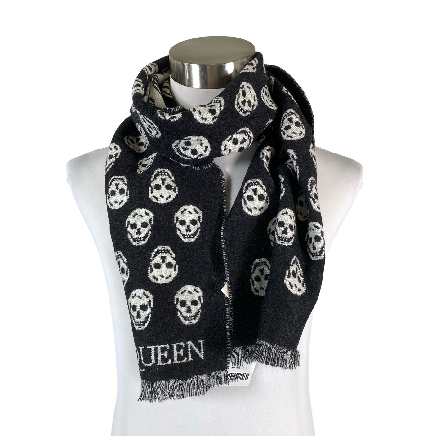 Unisex Alexander McQueen - Kaulaliina, koko Maxi - Musta (1)