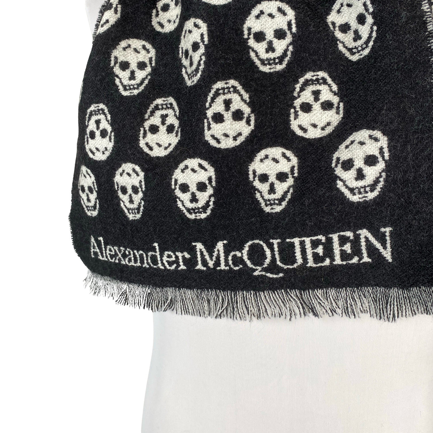 Unisex Alexander McQueen - Kaulaliina, koko Maxi - Musta (3)