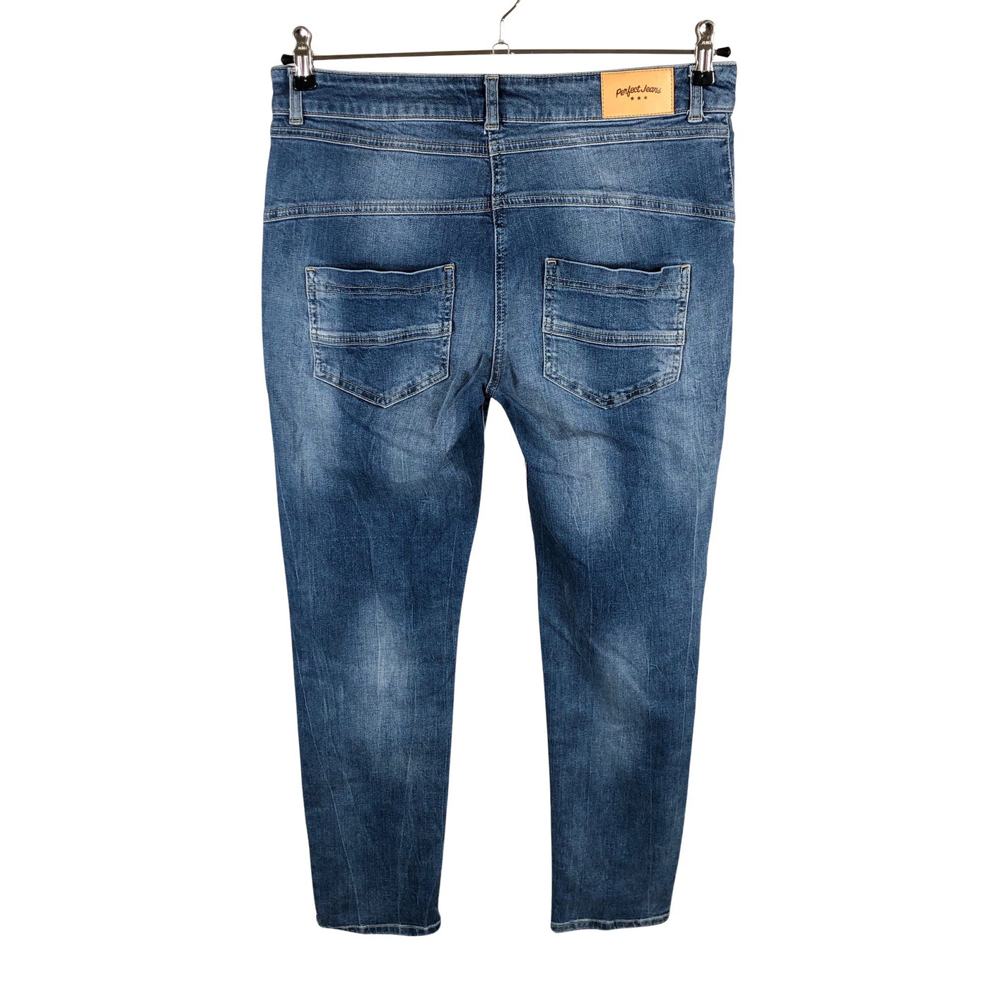 Naisten Perfect Jeans - Farkut, koko 42 - Sininen (2)