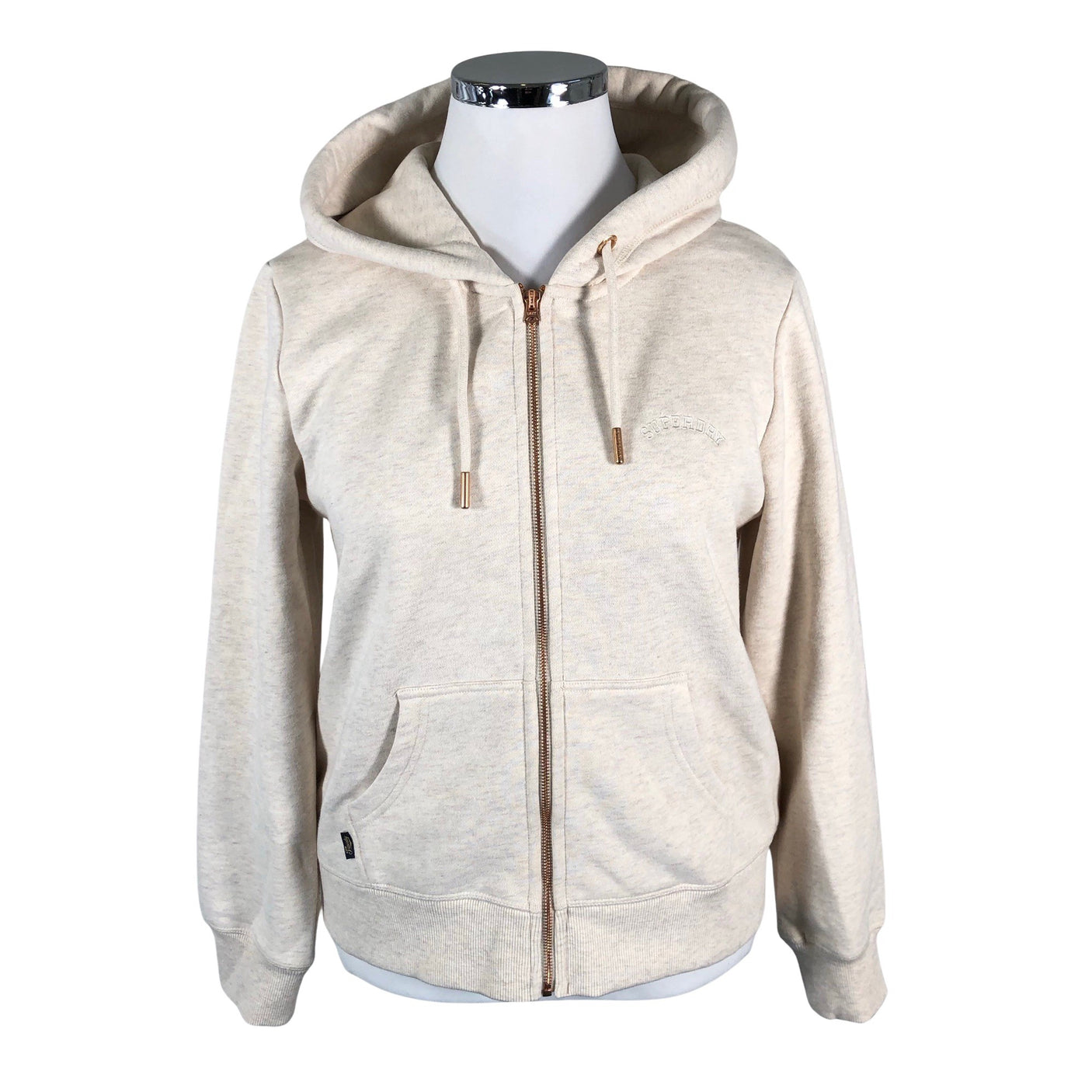 Naisten Superdry - Huppari, koko 42 - Beige (1)
