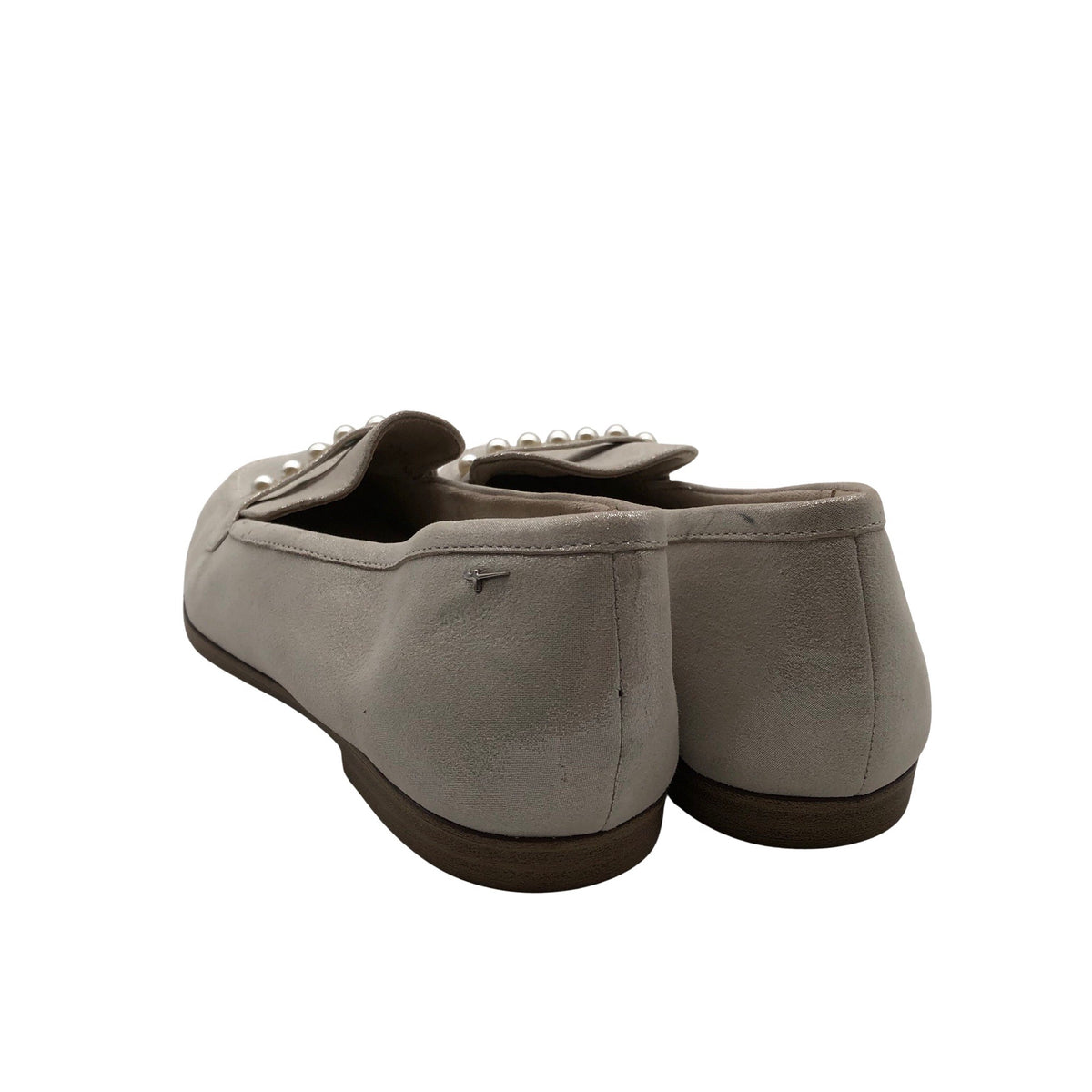 Naisten Tamaris - Loaferit, koko 41 - Hopea (2)