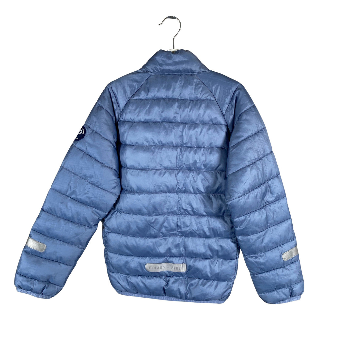 Unisex Polarn O. Pyret - Kevyttoppatakki, koko 128 - 134 - Sininen (2)