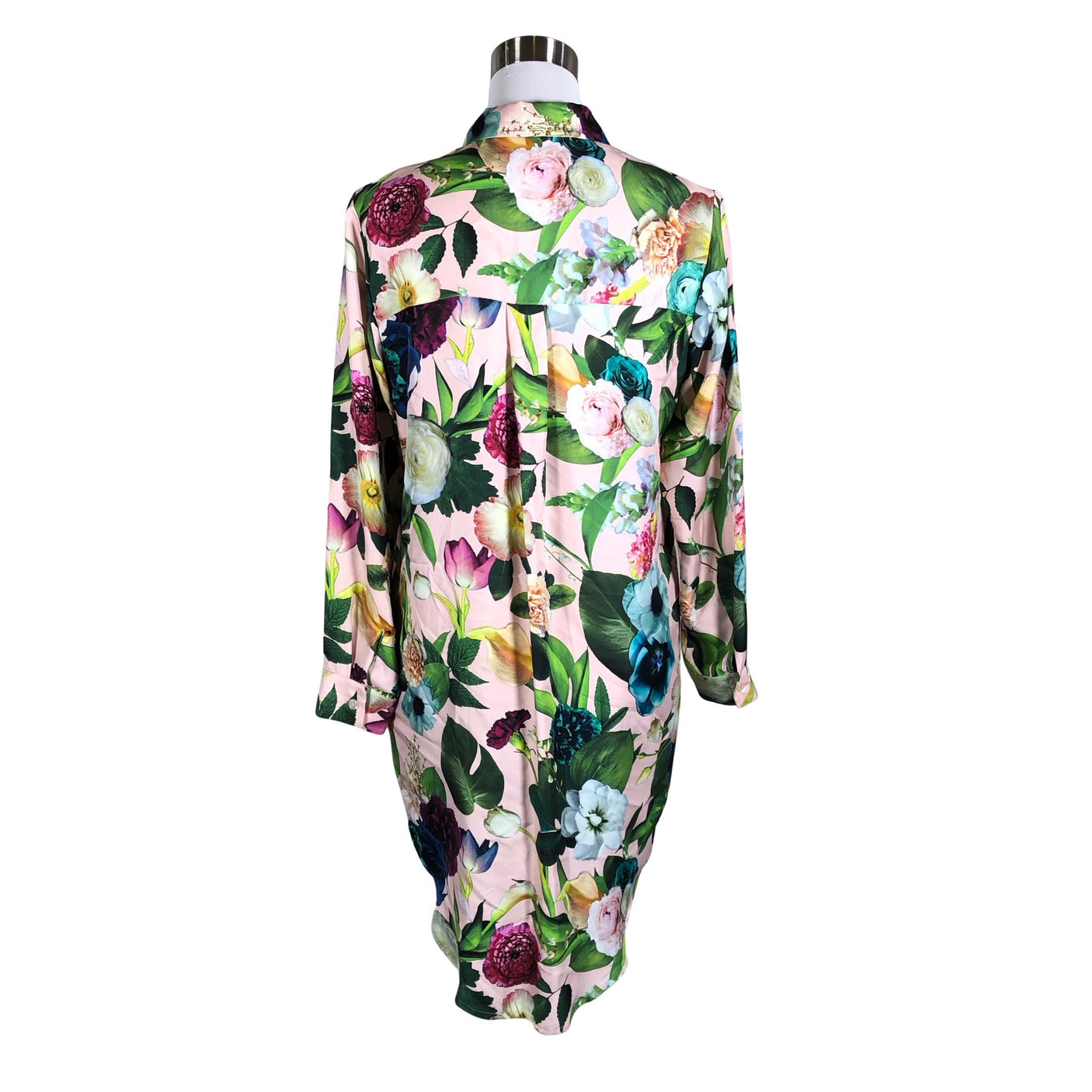 Naisten Uhana Design - Sifonkimekko, koko 34 - Vaaleanpunainen (2)
