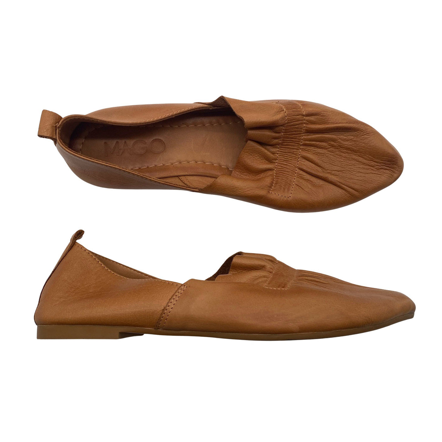 Naisten Mago - Loaferit, koko 39 - Ruskea (1)