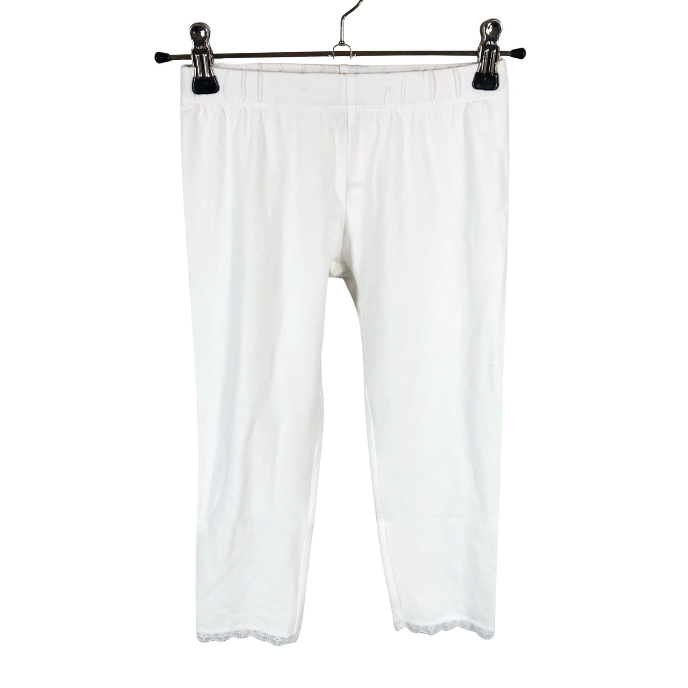 Tyttöjen Lindex - Leggingsit, koko 122 - 128 - Valkoinen (1)
