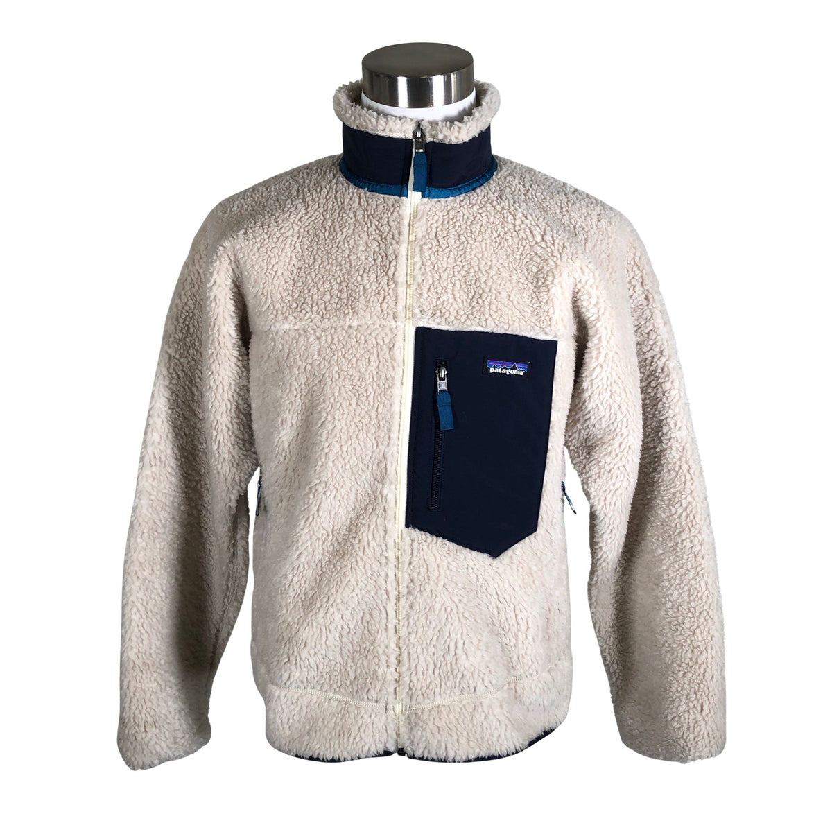 Miesten Patagonia - Tekoturkistakki, koko M - Beige (1)