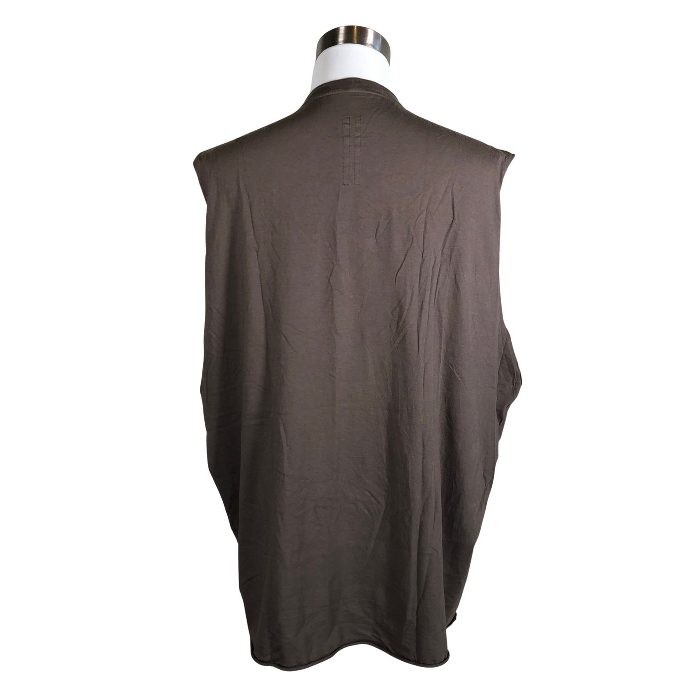 Miesten Rick Owens - Hihaton paita, koko XL - Ruskea (2)