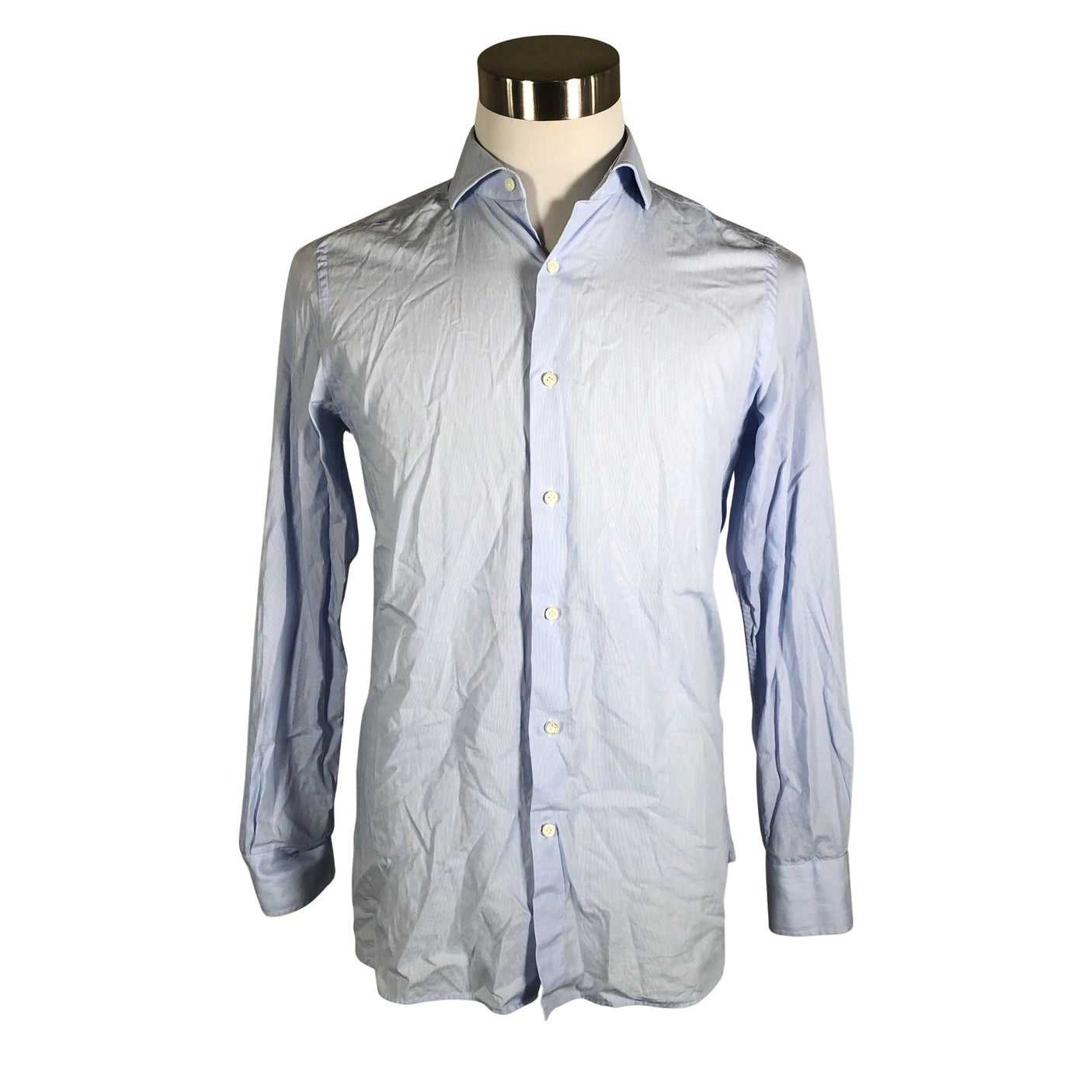 Miesten Massimo Dutti - Kauluspaita, koko M - Vaaleansininen (1)