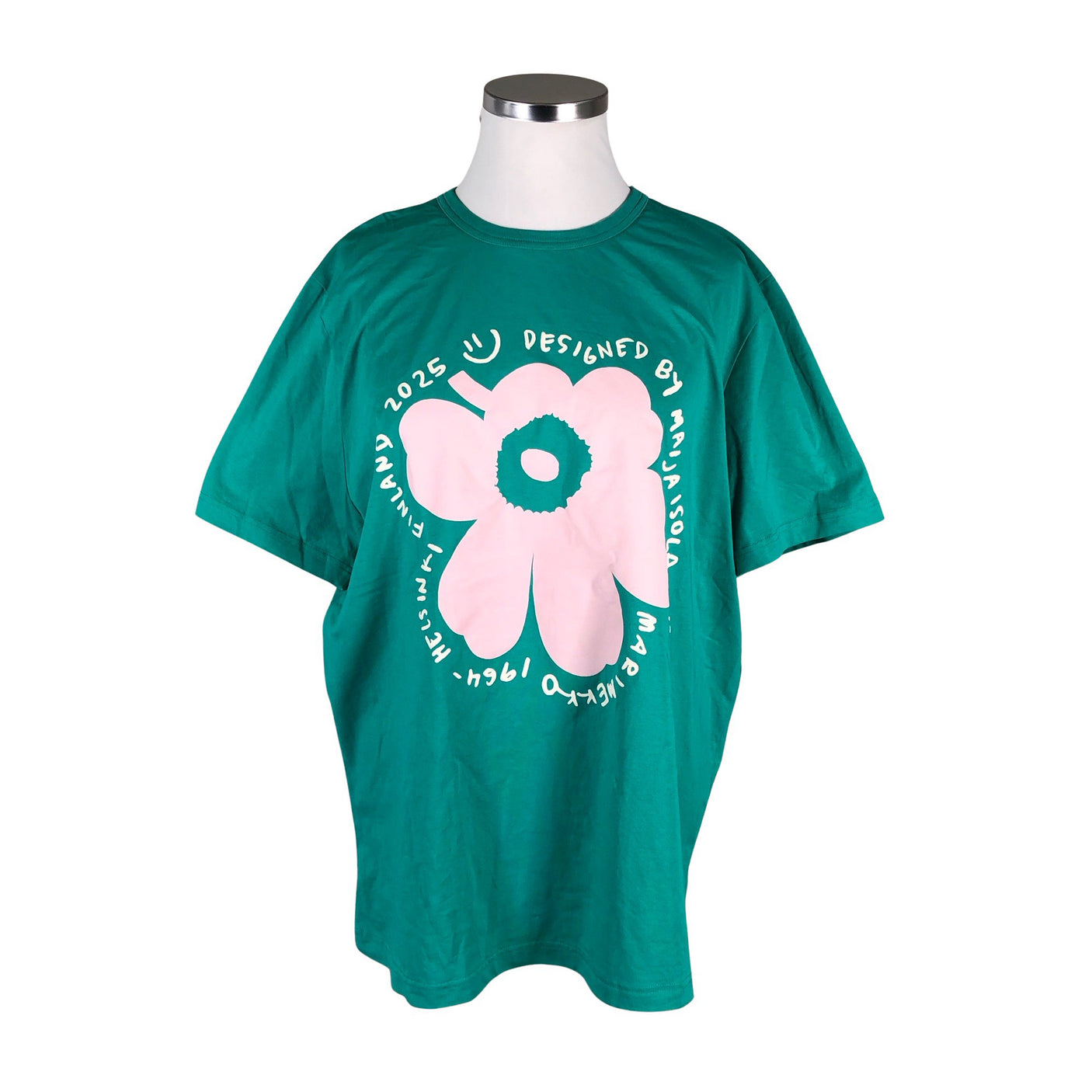 Naisten Marimekko - T-paita, koko 44 - Vihreä (1)