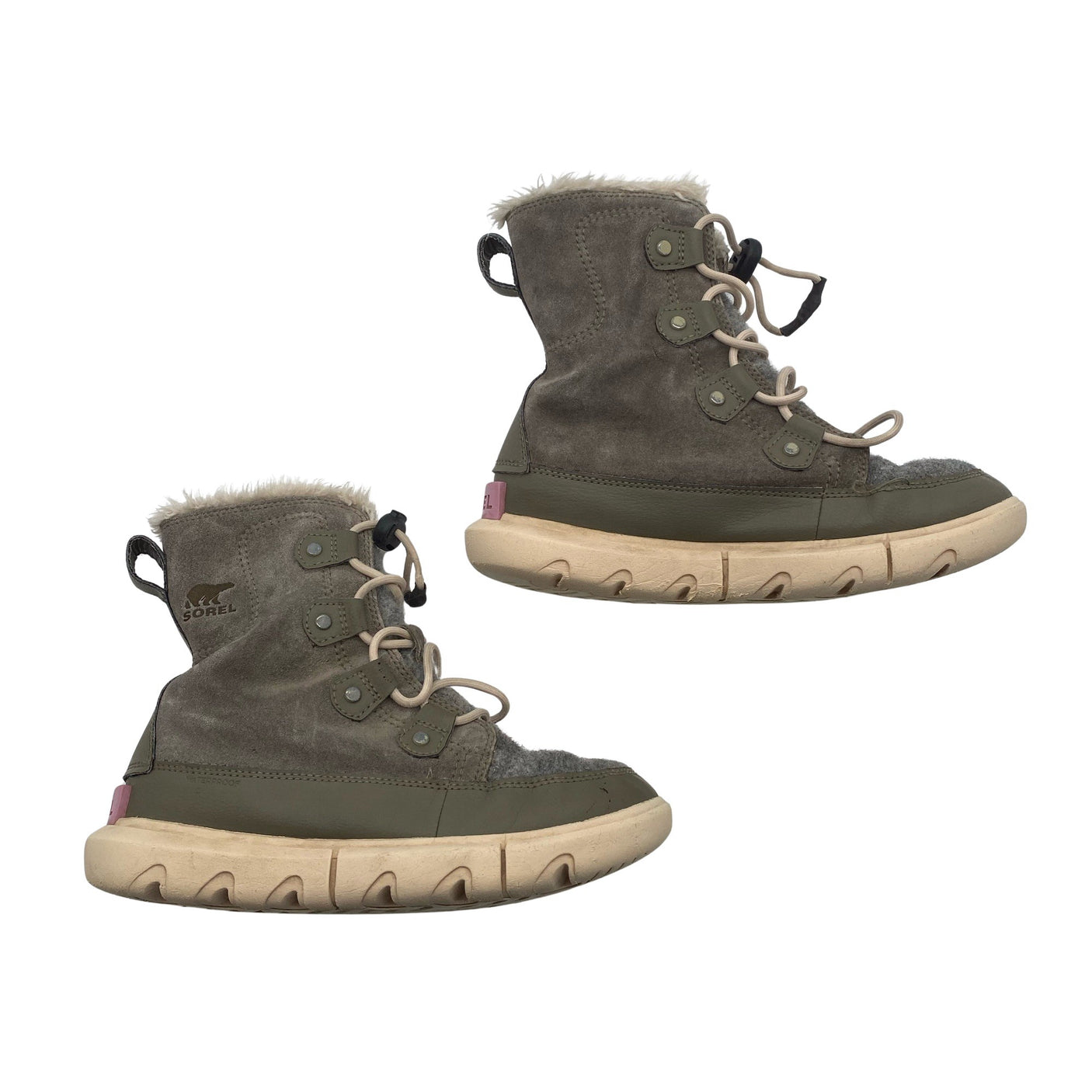 Unisex Sorel - Talvikengät, koko 35 - Vihreä (1)
