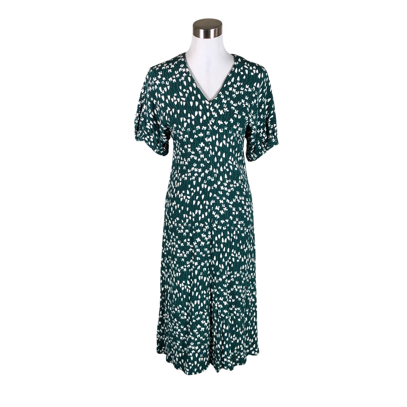 Naisten Marimekko - Sifonkimekko, koko 34 - Vihreä (1)