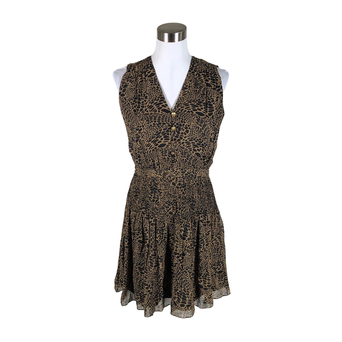 Naisten Diane von Furstenberg - Sifonkimekko, koko 38 - Ruskea (1)