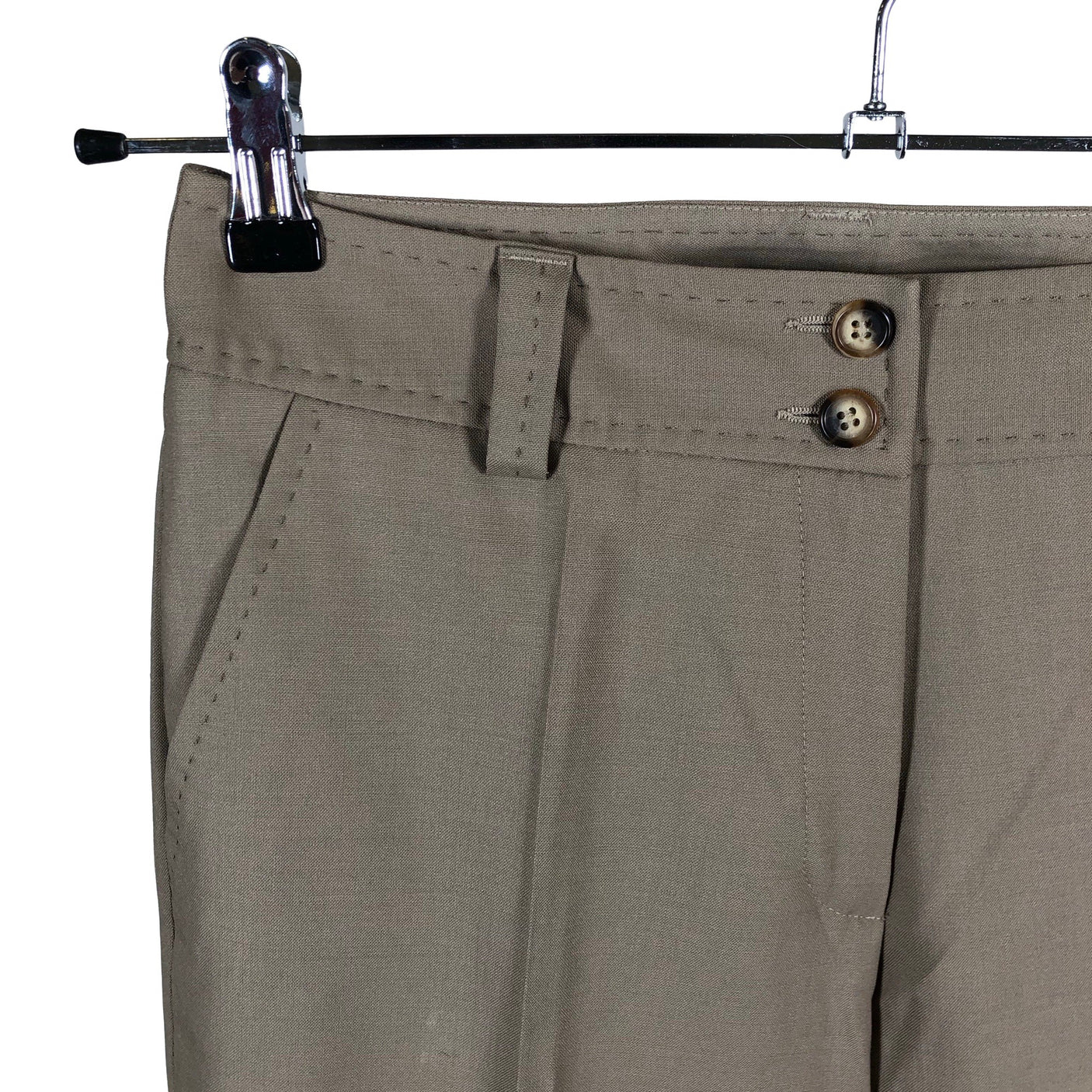 Naisten Andiata - Suorat housut, koko 34 - Ruskea (3)