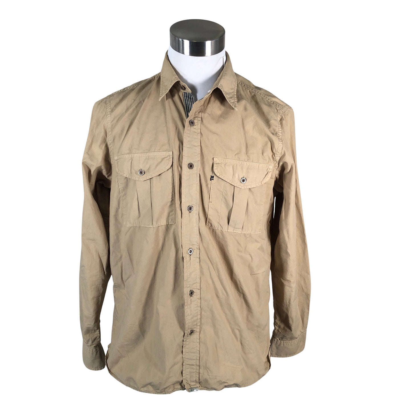 Miesten Polo Jeans Co. - Kauluspaita, koko L - Ruskea (1)