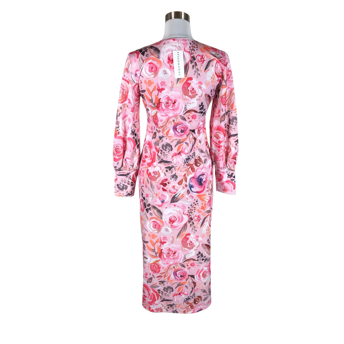 Naisten Dopp - Trikoomekko, koko 34 - Vaaleanpunainen (2)