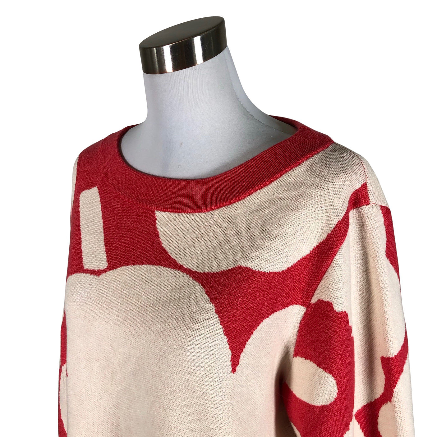 Naisten Marimekko - Neulepaita, koko 38 - Punainen (3)