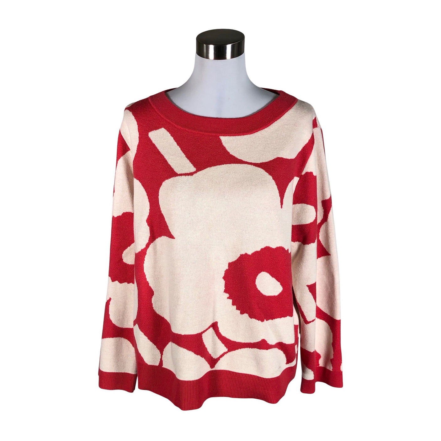 Naisten Marimekko - Neulepaita, koko 38 - Punainen (1)